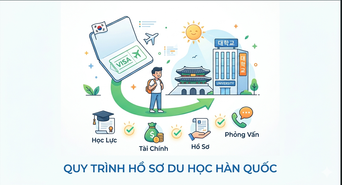 quy trinh ho so du hoc han quoc