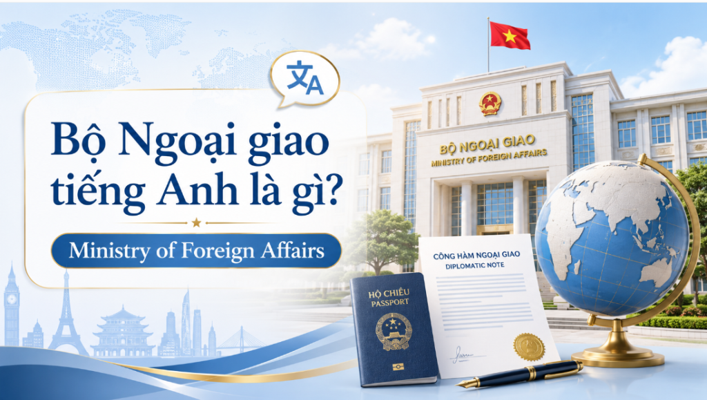Bộ ngoại giao tiếng Anh là gì