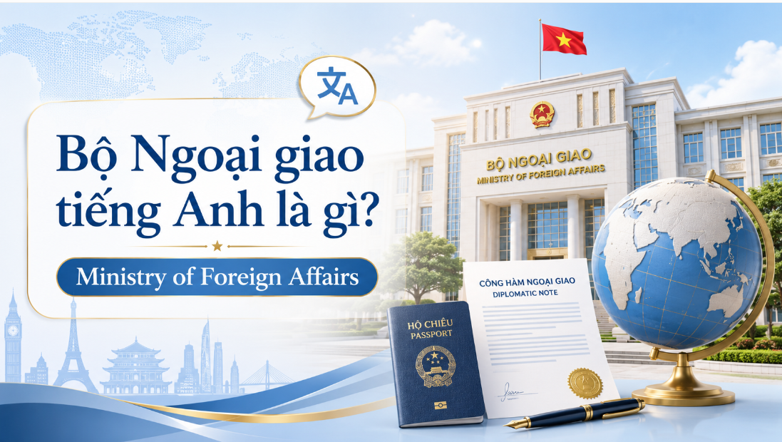 Bộ ngoại giao tiếng Anh là gì