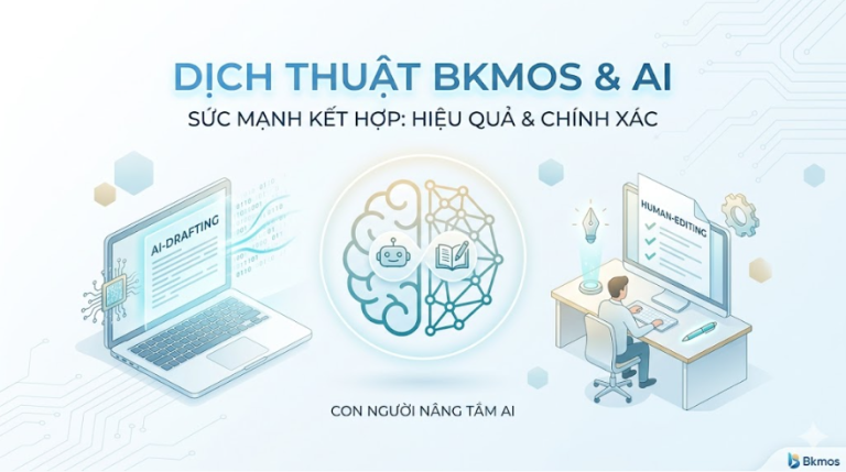 Dịch thuật Bkmos và AI