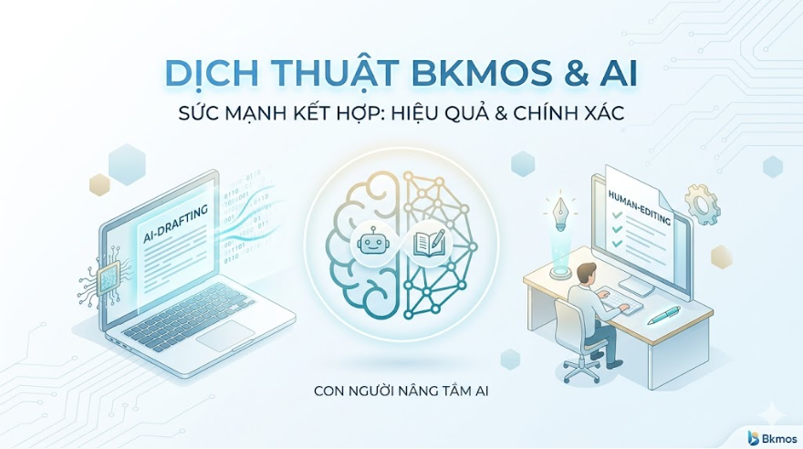 Dịch thuật Bkmos và AI