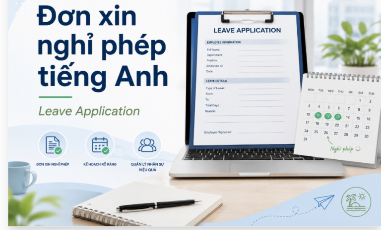 Đơn xin phép Tiếng Anh là gì