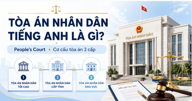 Tòa án nhân dân tiếng Anh là gì