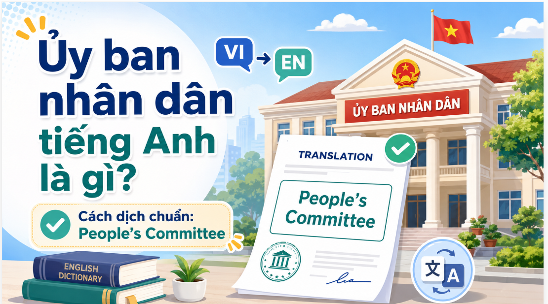 Ủy ban nhân dân tiếng Anh là gì