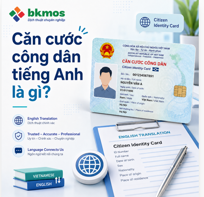 căn cước công dân tiếng anh là gì