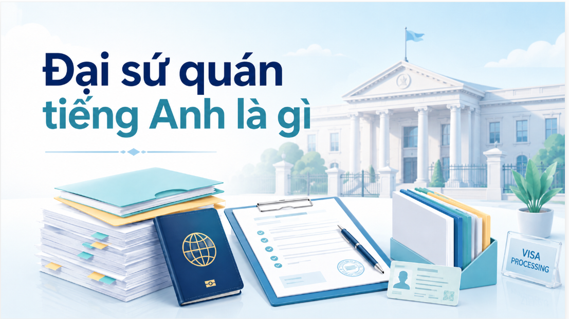 Đại sứ quán tiếng Anh là gì