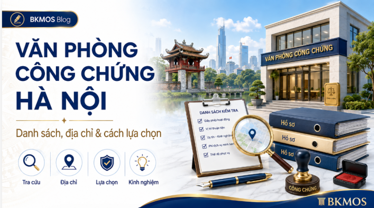 văn phòng công chứng hà nội