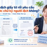 Có thể tự dịch giấy tờ rồi công chứng được không
