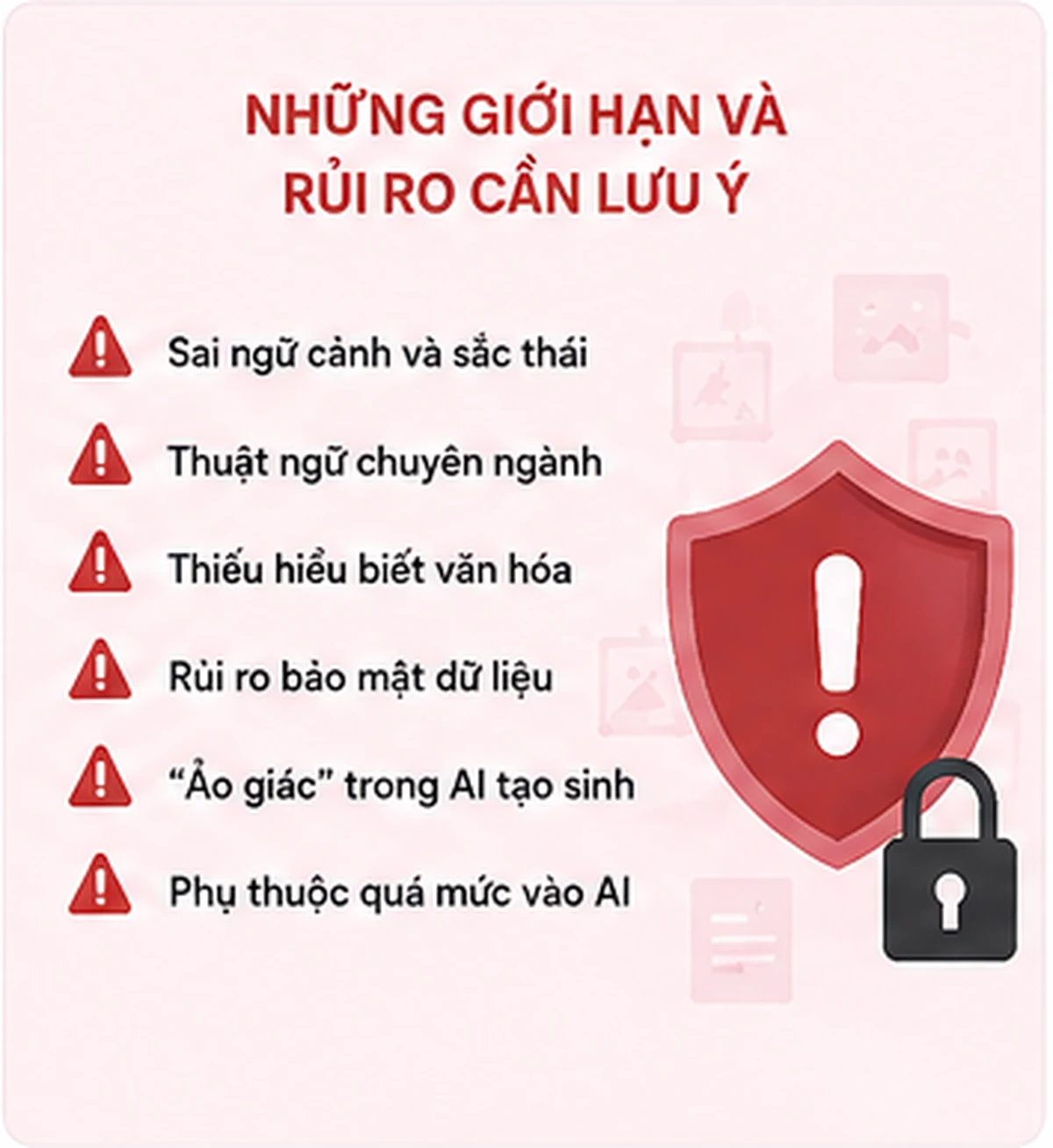 Giới hạn và rủi ro của dịch thuật AI Giới hạn và rủi ro của dịch thuật AI